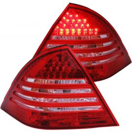 ANZO 2001-2004 Mercedes Benz C Class W203 Taillights Red/Smoke buy in USA