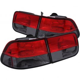 ANZO 1996-2000 Honda Civic Taillights Red/Smoke buy in USA