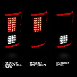 ANZO 2015-2017 Ford F-150 LED Taillights Smoke buy in USA