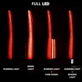 ANZO 2007-2014 Cadillac Escalade Led Taillights Red/Clear buy in USA