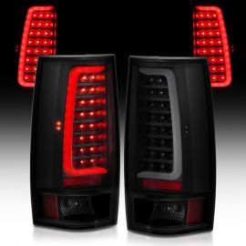 ANZO 2007-2014 Chevy Tahoe LED Taillight Plank Style Black w/Smoke Lens buy in USA