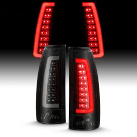 ANZO 1999-2000 Cadillac Escalade LED Taillights Black Housing Smoke Lens Pair buy in USA