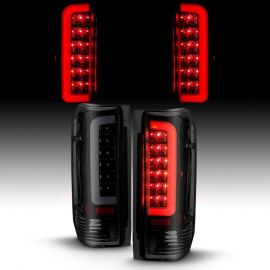 ANZO 1987-1996 Ford F-150 LED Taillights Black Housing Smoke Lens (Pair) buy in USA