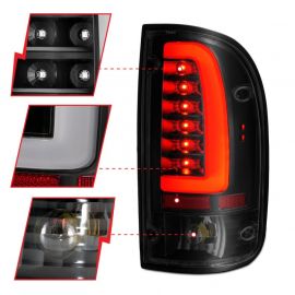 ANZO 1995-2000 Toyota Tacoma LED Taillights Black Housing Smoke Lens (Pair) buy in USA