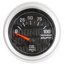 Autometer Hoonigan 52mm 100psi Full Electronic Oil Pressure Gauge buy in USA