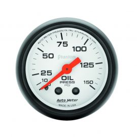 Autometer Phantom 52mm 150 PSI Mechanical Oil Pressure Gauge buy in USA