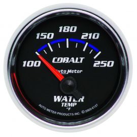 Autometer Cobalt 52.4mm 100-250 deg. F Short Sweep Electronic Water Temperature Gauge buy in USA