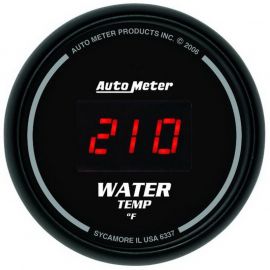 Autometer Black 0-300 F Digital Water Temp Gauge buy in USA