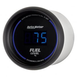 Autometer Cobalt Digital 52.4mm Black Programmable Empty-Full Range Fuel Level Gauge buy in USA