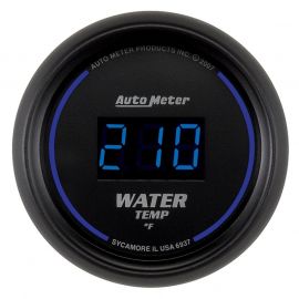 Autometer Cobalt Digital 52.4mm Black 0-300 deg F Water Temperature Gauge buy in USA