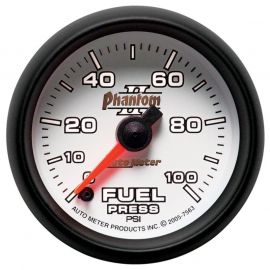 Autometer Phantom II 52.4mm Full Sweep Electronic 0-100psi Fuel Pressure Guage buy in USA