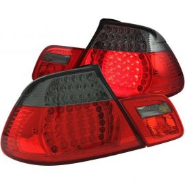 ANZO 2000-2003 BMW 3 Series E46 LED Taillights Red/Smoke 4pc buy in USA