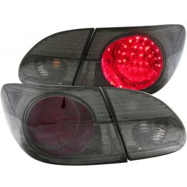 ANZO 2003-2008 Toyota Corolla LED Taillights Red/Smoke buy in USA