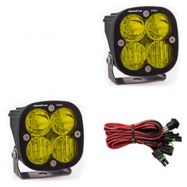 Baja Designs Squadron Pro Series Driving Combo Pattern Pair LED Light Pods - Amber buy in USA