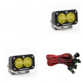 Baja Designs S2 Sport Wide Cornering Pattern Pair LED Work Light - Amber buy in USA