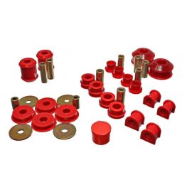 Energy Suspension 03-05 Mitsubishi Lancer EVO 8 Red Hyper-flex Master Bushing Set buy in USA