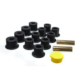 Energy Suspension 6/86-97 Nissan 720 & Hardbody Pickup 2WD Black Rear Leaf Spring Bushing Set buy in USA