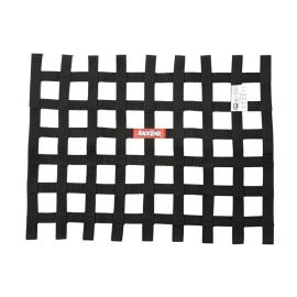 RaceQuip Black 18in H x 24W SFI Ribbon Window Net buy in USA