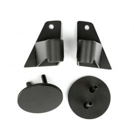 Rugged Ridge 07-18 Jeep Wrangler JK Textured Black Mirror Relocation Brackets buy in USA