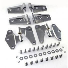 Rugged Ridge 07-18 Jeep Wrangler JK Stainless Steel Door Hinge Kit buy in USA