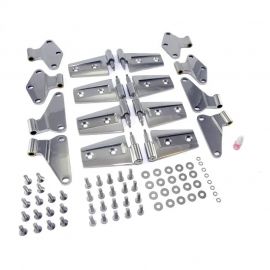 Rugged Ridge 07-18 Jeep Wrangler JKU Stainless Steel Door Hinge Kit buy in USA