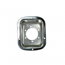 Rugged Ridge 76-95 Jeep CJ / Jeep Wrangler YJ Stainless Steel Fuel Filler Bezel buy in USA