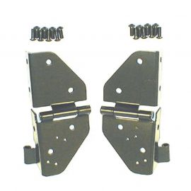 Rugged Ridge 76-86 Jeep CJ / 87-95 Jeep Wrangler YJ Black Windshield Hinges buy in USA