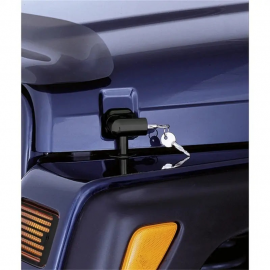 Rugged Ridge 97-06 Jeep Wrangler TJ Locking Hood Catch Kit buy in USA