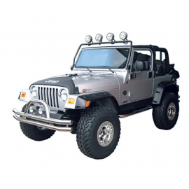 Rugged Ridge 97-06 Jeep Wrangler TJ Black Full Frame Light Bar buy in USA