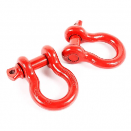 Rugged Ridge Red 7/8in D-Shackles buy in USA