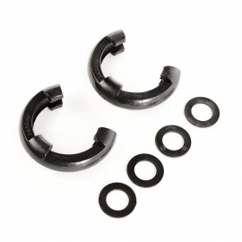 Rugged Ridge Black 3/4in D-Ring Isolator Kit buy in USA