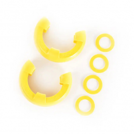 Rugged Ridge Yellow 3/4in D-Ring Isolator Kit buy in USA