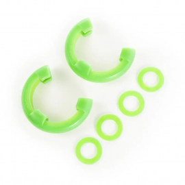 Rugged Ridge Green 3/4in D-Ring Isolator Kit buy in USA