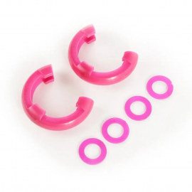 Rugged Ridge Pink 3/4in D-Ring Isolator Kit buy in USA