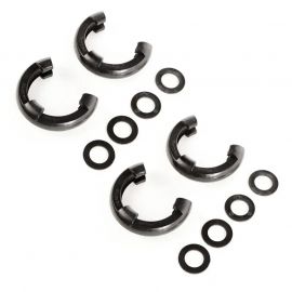 Rugged Ridge 3/4in Black D-Ring Isolator Kit buy in USA