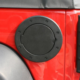 Rugged Ridge Non-Locking Gas Cap Door Black 07-18 Jeep Wrangler buy in USA