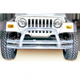 Rugged Ridge 3-In Double Tube Front Bumper SS 76-06 Models buy in USA