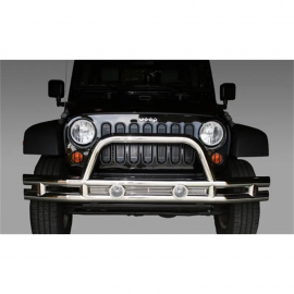 Rugged Ridge 3-In Front Tube Bumper Stainless 07-18 Jeep Wrangler buy in USA