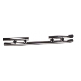 Rugged Ridge 3-In Dbl Tube Rear Bumper SS 87-06 Jeep Wrangler buy in USA