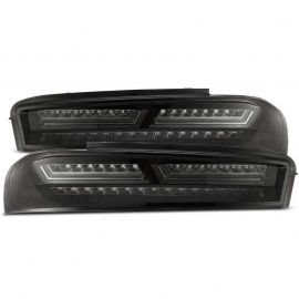 AlphaRex 16-18 Chevrolet Camaro PRO-Series LED Tail Lights Jet Black buy in USA