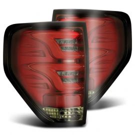 AlphaRex 09-14 Ford F-150 (Excl Flareside Truck Bed Models) PRO-Series LED Tail Lights Red Smoke buy in USA