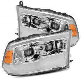 AlphaRex 09-18 Dodge Ram 1500HD PRO-Series Projector Headlights Plank Style Chrome w/Seq Signal/DRL buy in USA