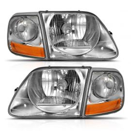 ANZO 1997-2003 Ford F-150 Crystal Headlight G2 Clear With Parking Light buy in USA