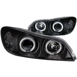 ANZO 2000-2004 Infiniti I30 Projector Headlights w/ Halo Black buy in USA