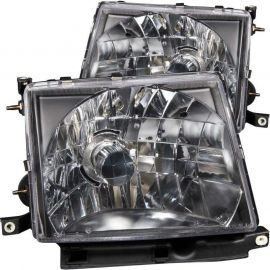 ANZO 1997-2000 Toyota Tacoma Crystal Headlights Black buy in USA