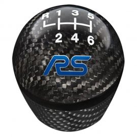 Ford Racing Focus RS Black Carbon Fiber Shift Knob 6 Speed buy in USA