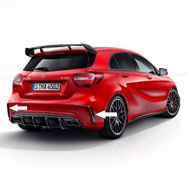 Original Mercedes-Benz A45 AMG Facelift Flaps hinten Aero Paket A-Klasse 176 A1768858700 + A1768858800 buy in USA