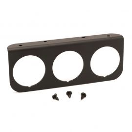 Autometer 2-1/16in Black 3-Hole Gauge Panel buy in USA