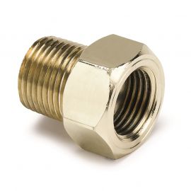 Autometer 3/8in Brass NPT Mechanical Temp Adapter buy in USA