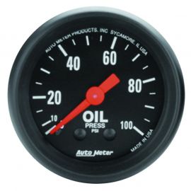 Autometer Z Series 52mm 0-100 PSI Mechanical Oil Pressure Gauge buy in USA